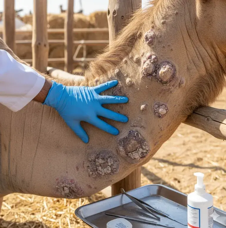 علاج مرض الجدري في الابل